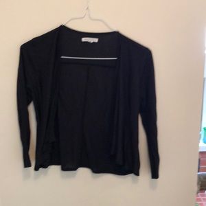 Black cardigan shirt